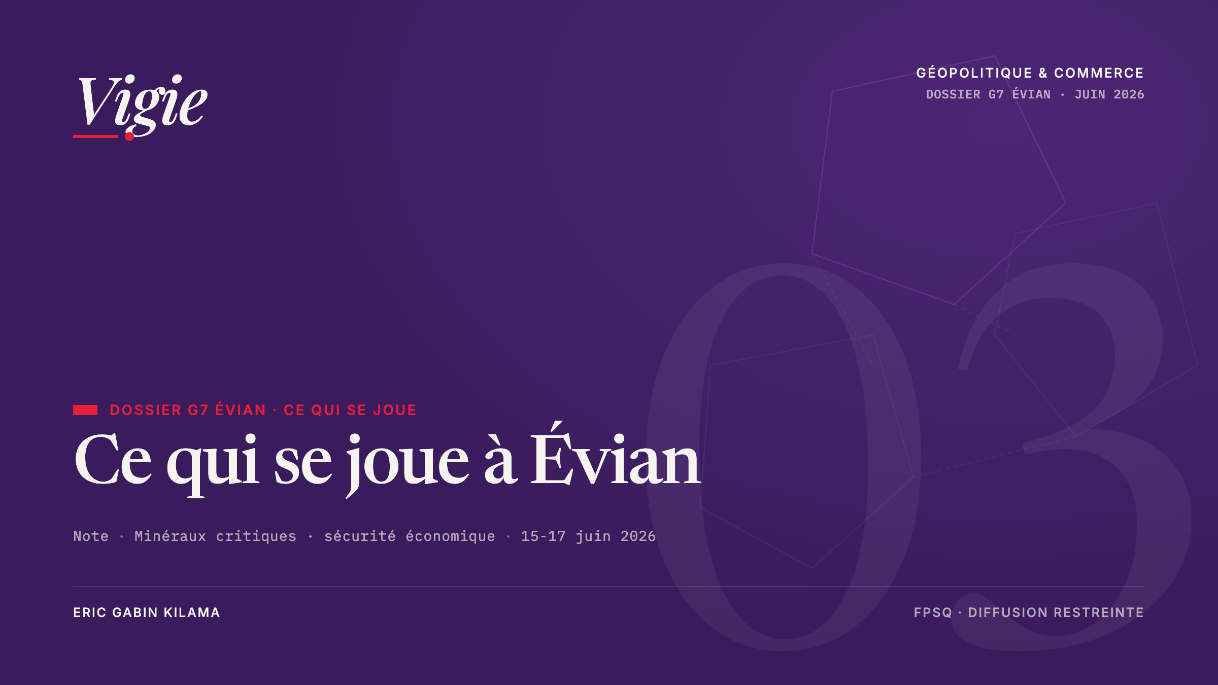 Ce qui se joue à Évian